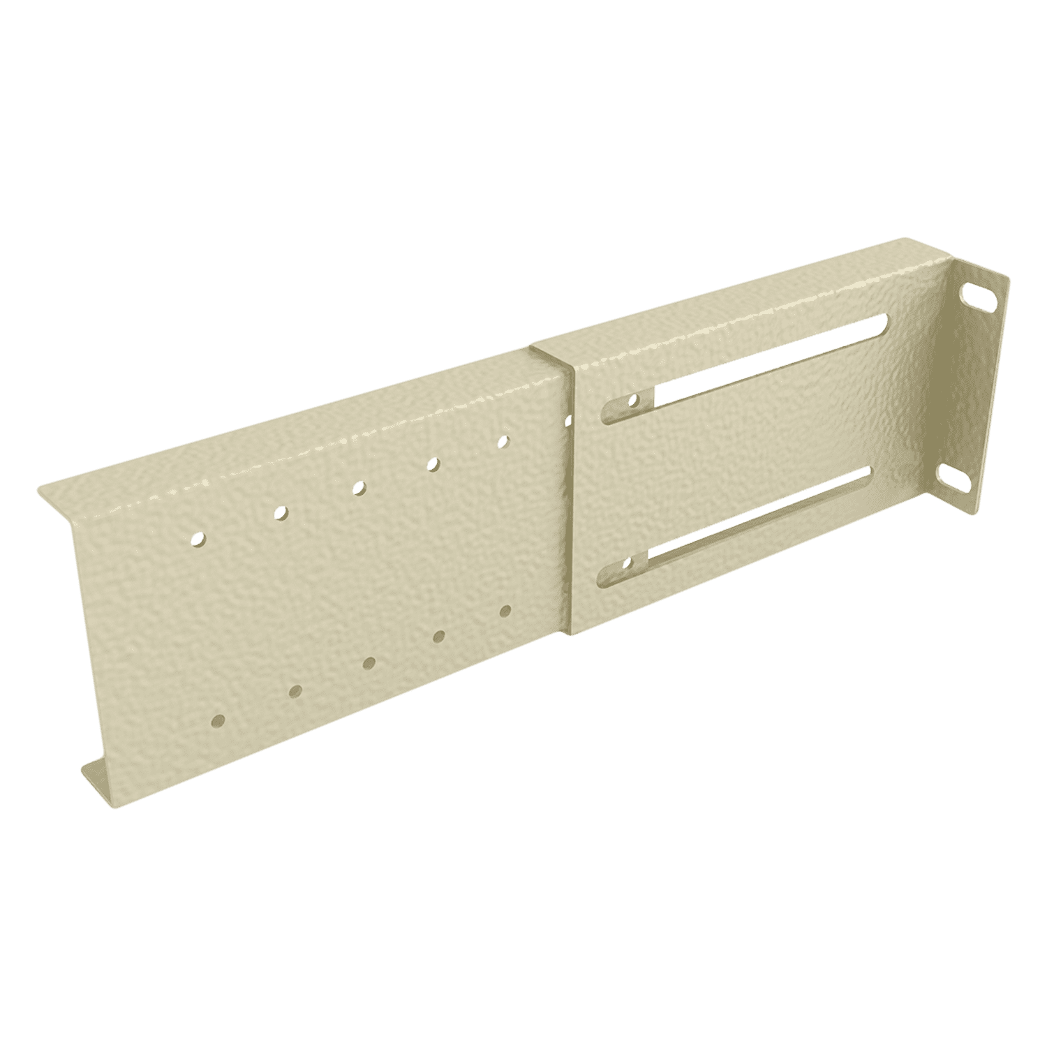 Soporte P/Riel Portaelementos de Chapa Acero 55x100mm 0 Módulos DIN Genrod