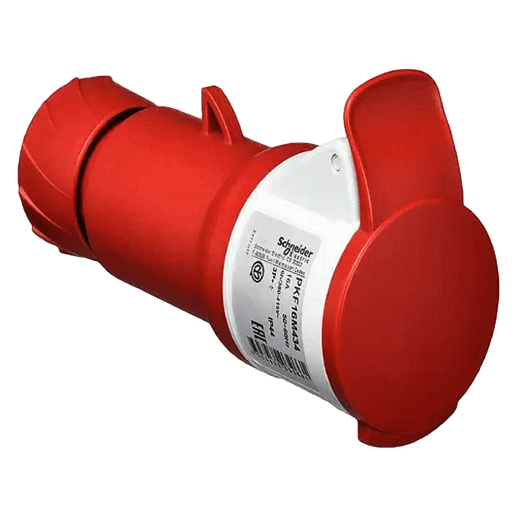 [21205] Toma Industrial Alargue 16A 4P 380V IP44 Schneider Electric