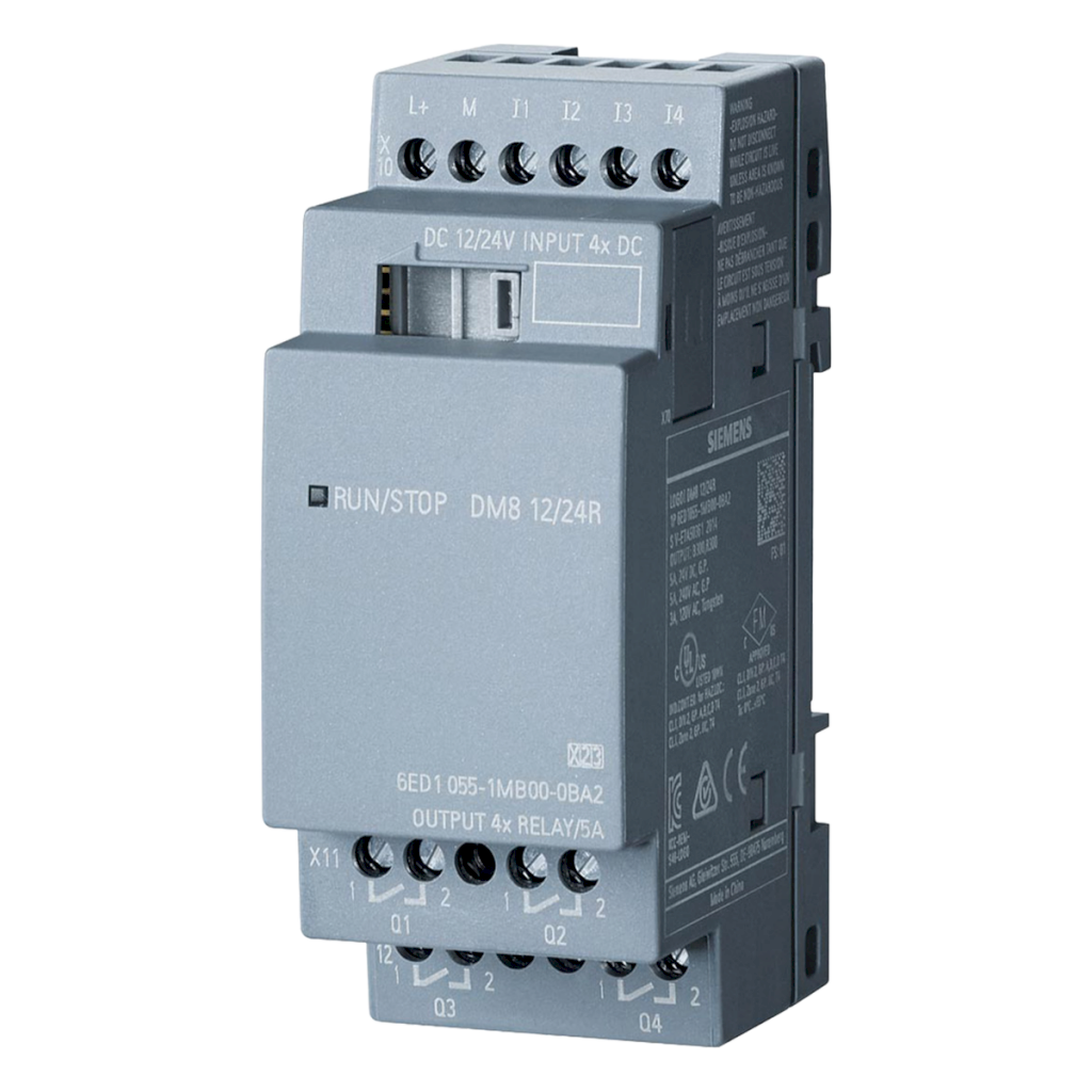 [24815] MODULO LOGO V8! DM8 12/24R (4ED 12/24 AC/DC+ 4SR 6ED1055-1MB00-0BA2
