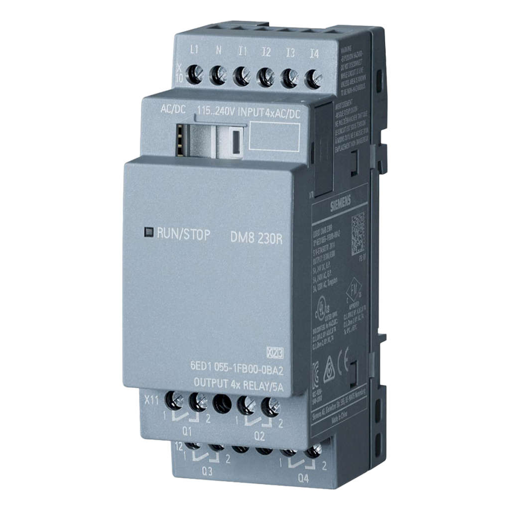 MODULO LOGO V8! DM8 230R (4ED 230 VAC+ 4SR) 100323882