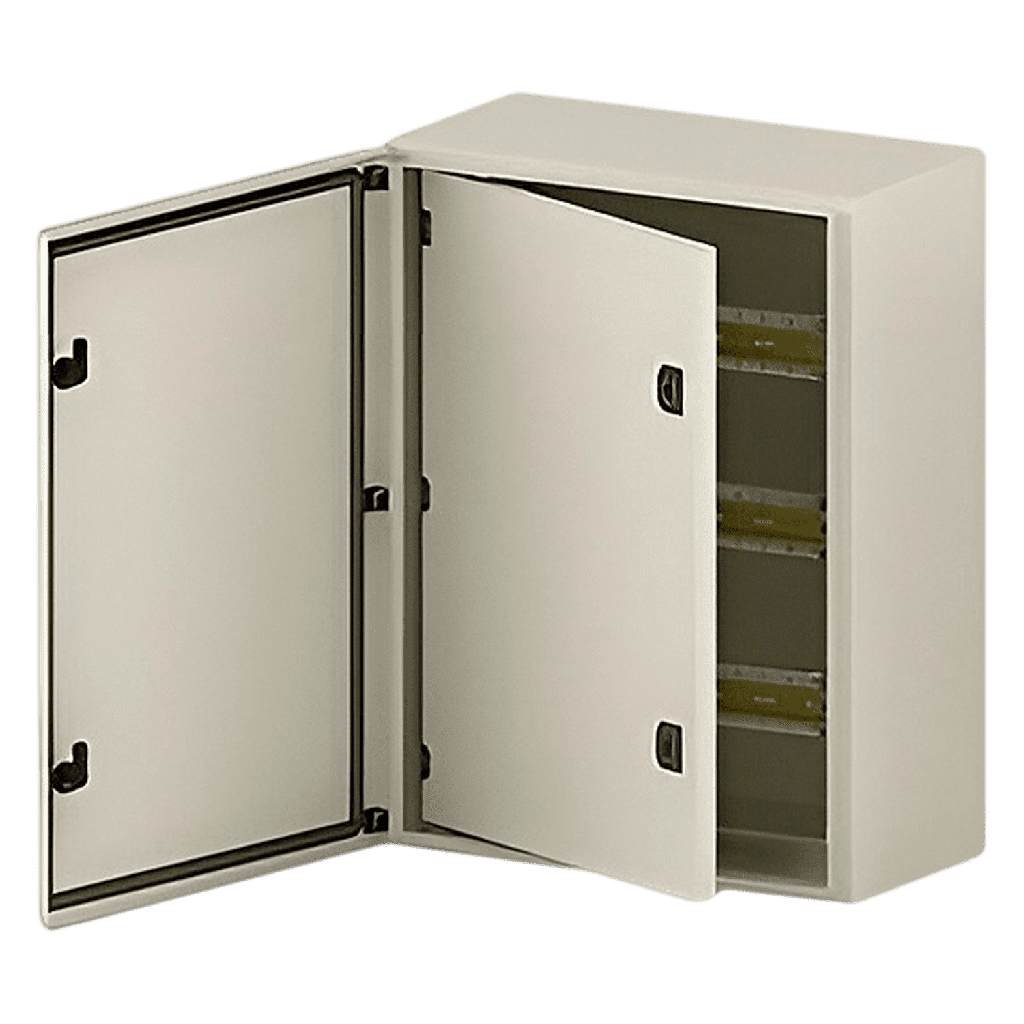 [21631] Contrafrente de Metal 534x840mm 0 Módulos DIN Genrod