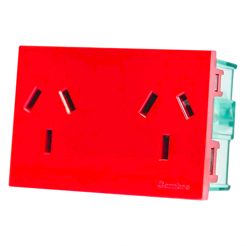 TOMA CON TIERRA DOBLE P/ENERG.ESTABILIZADA-R 7694