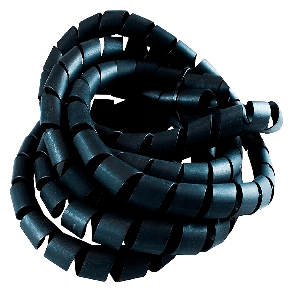 [24201] Cinta Helicoidal 1/2' Poliamida Negro Precintos Roda