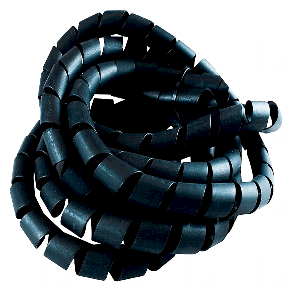 Cinta Helicoidal 1/2' Poliamida Negro Precintos Roda