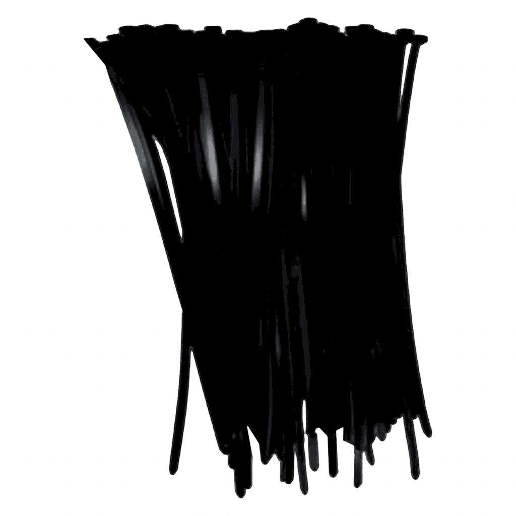 PRECINTOS 300/4.8mm (BOLSA DE 100 UNIDADES AP - 300 - ST NEGRO