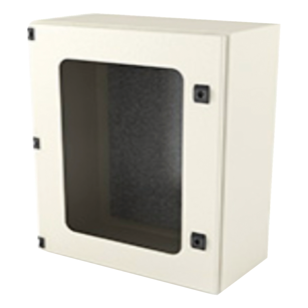 [27447] Gabinete S9000 Estanco Metal IP55 C/Visor 750x600x300mm Genrod