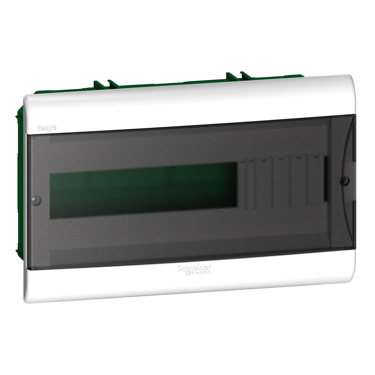 [27661] Tablero DIN PVC Embutir 16 Módulos C/Puerta Fume Interior IP40 Blanco Schneider Electric