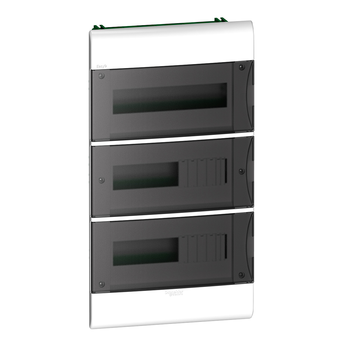 Tablero DIN PVC Embutir 36 Módulos C/Puerta Fume Interior IP40 Blanco Schneider Electric