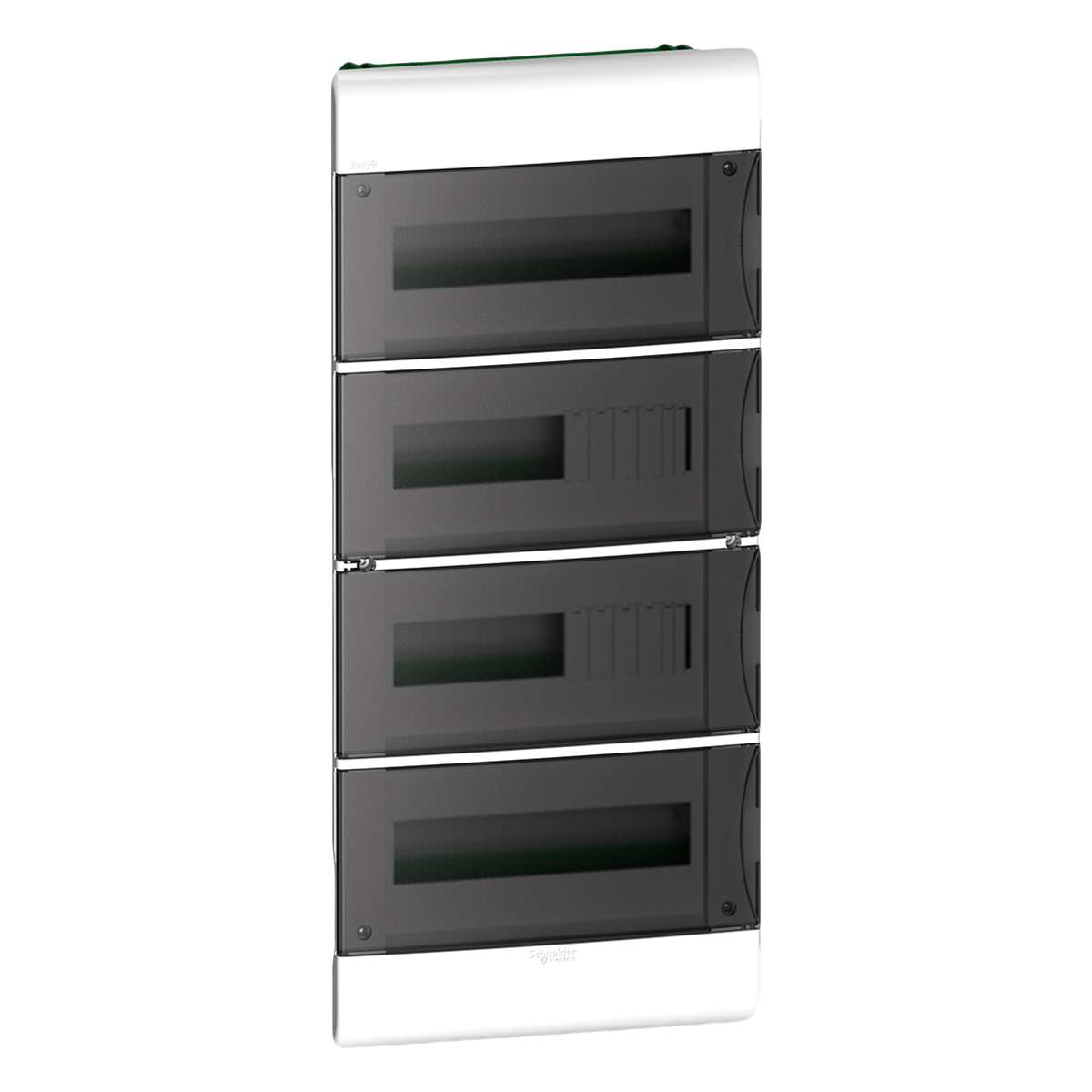 [27664] Tablero DIN PVC Embutir 48 Módulos C/Puerta Fume Interior IP40 Blanco Schneider Electric