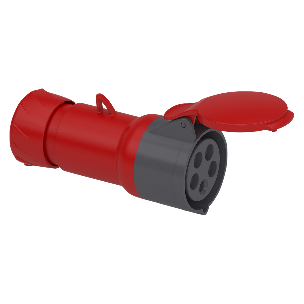 [28165] Toma Industrial 16A 5P 380V Alargue IP44 Schneider Electric