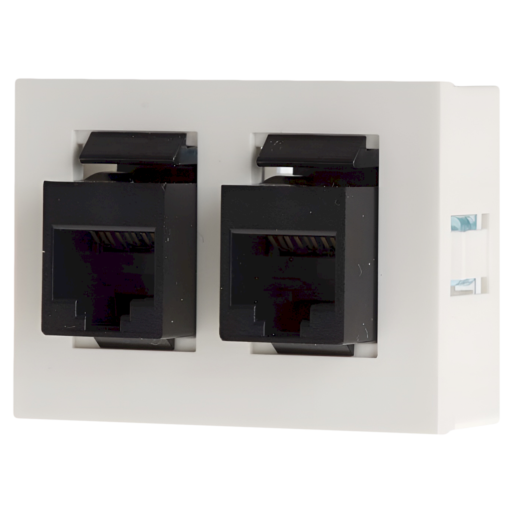 [28222] TOMA DE COMPUTADORA DOBLE RJ45 - CAT 5 6965