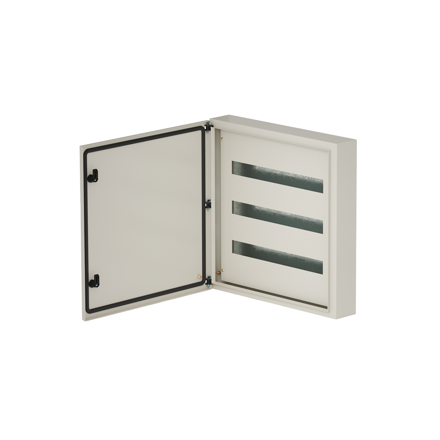 Gabinete Estanco S9000 Metal 48 Polos 450x450x100mm Genrod