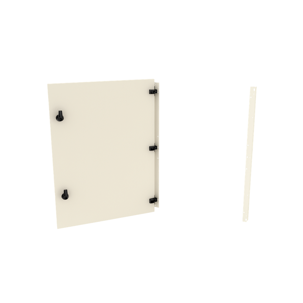 [29036] Contrafrente de Metal 234x390mm 0 Módulos DIN Genrod