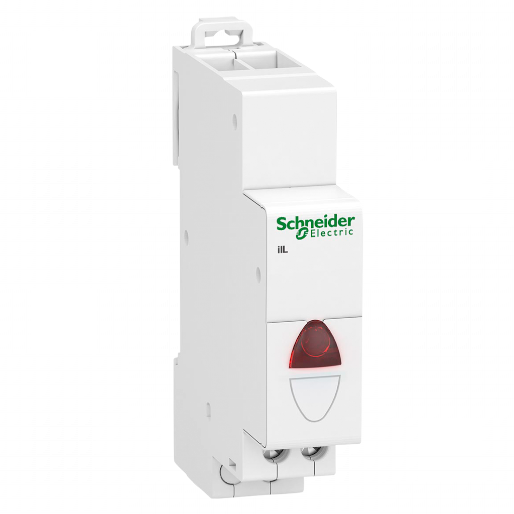 Señalización LED Montaje Riel DIN 110-220VCA Rojo Schneider Electric