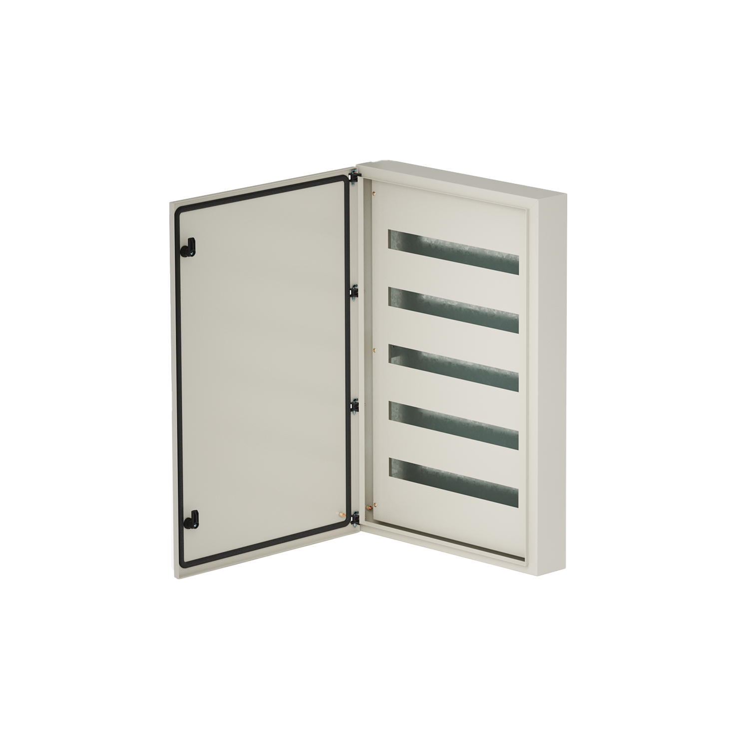 Gabinete C/Contrafrente Calado S9000 Metal 120 Polos 900x600x100mm Genrod