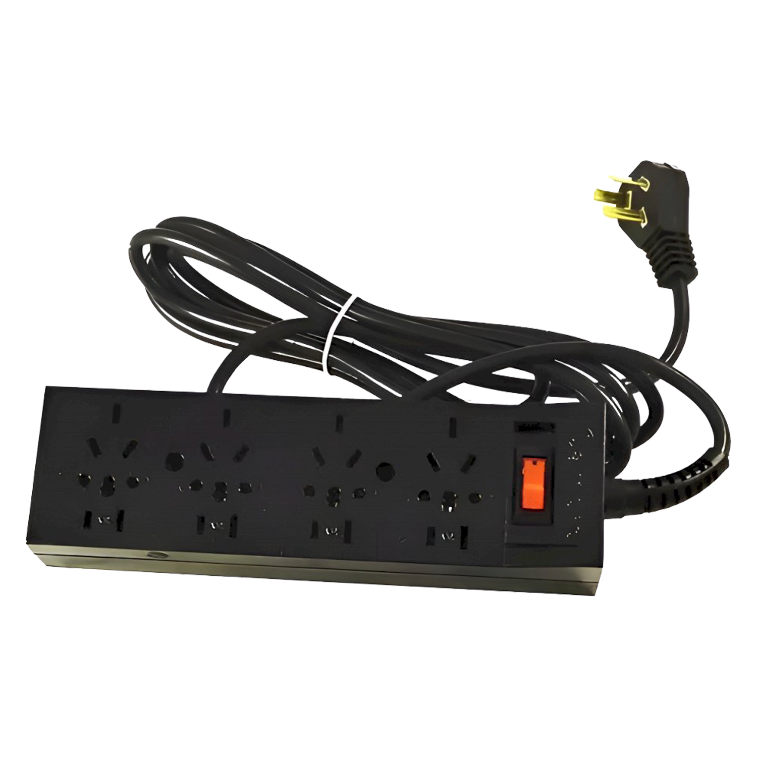 [31465] Zapatilla 4 Tomas Multinorma 10A Cable 3Mts Negra Cambre