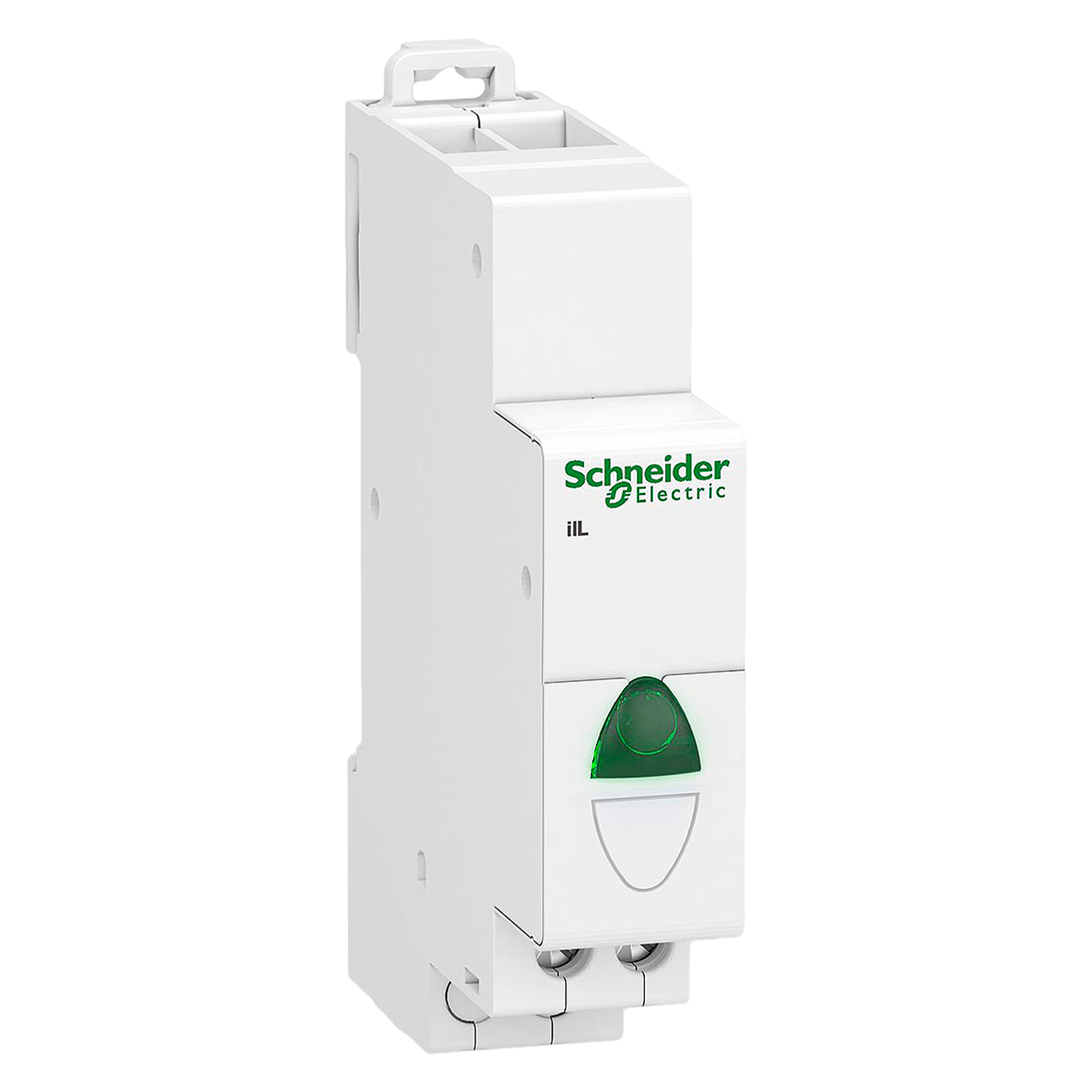 Señalización LED Montaje Riel DIN 110-220VCA Verde Schneider Electric