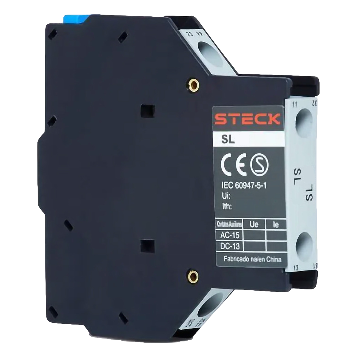 [31780] Contacto Auxiliar Lateral SL02 SK1/SD2 2NC 2P Steck Electric