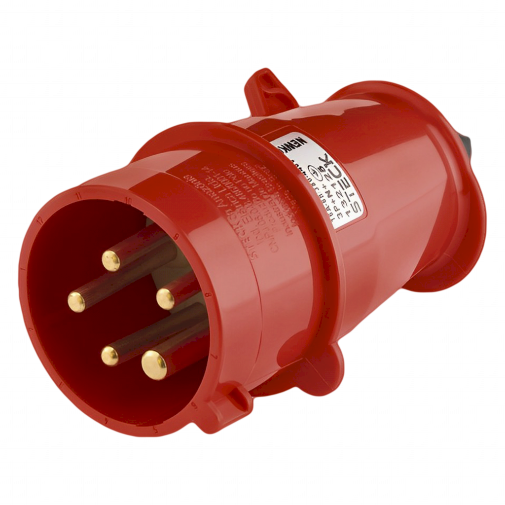 FICHA IND. 16A 3P+N+T 380-440V ALARGUE IP44 STECK N5076