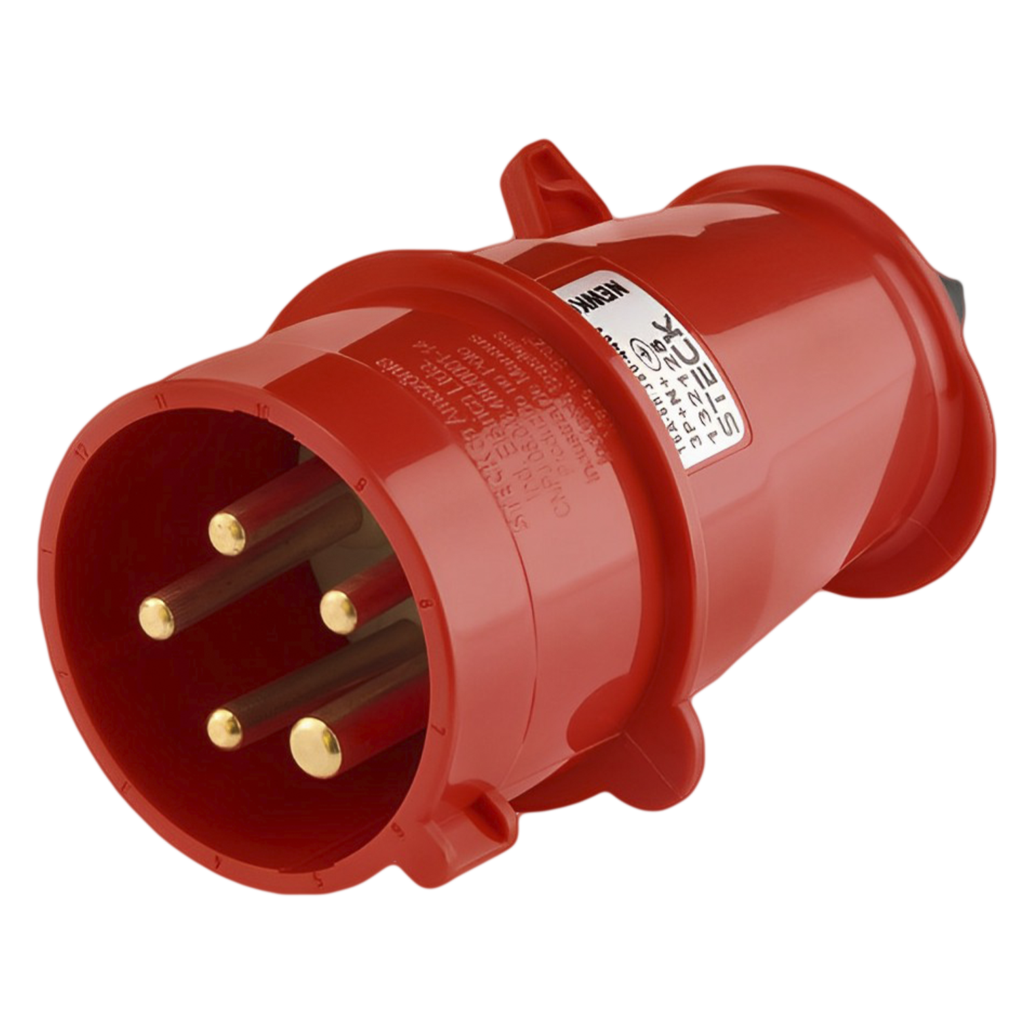 [31803] Ficha Industrial 16A 3P+N+T 380V Alargue IP44 Steck Electric