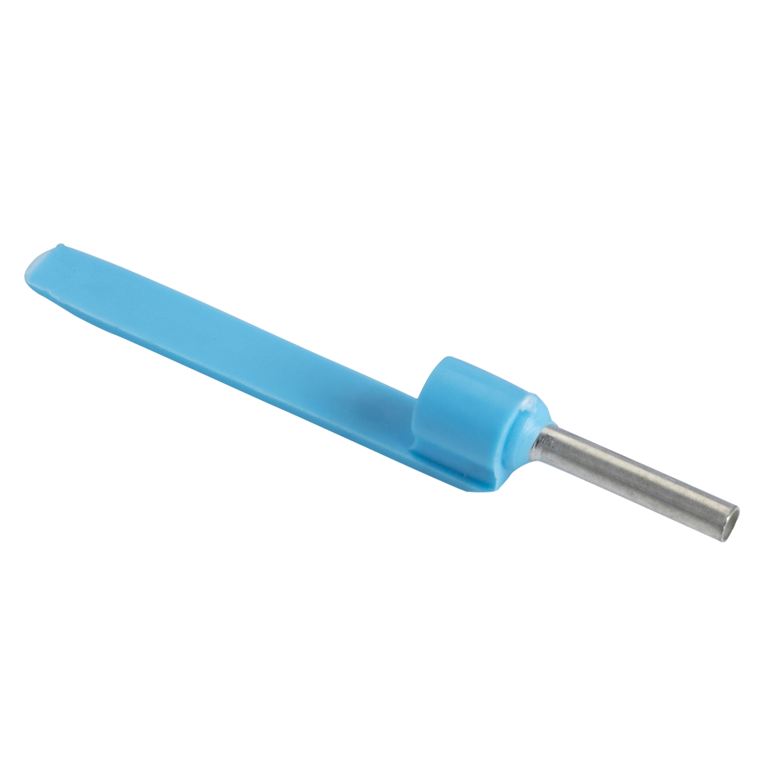 Puntera Tubular C/Lengueta 0,75mm2 8mm x100u Azules Schneider Electric