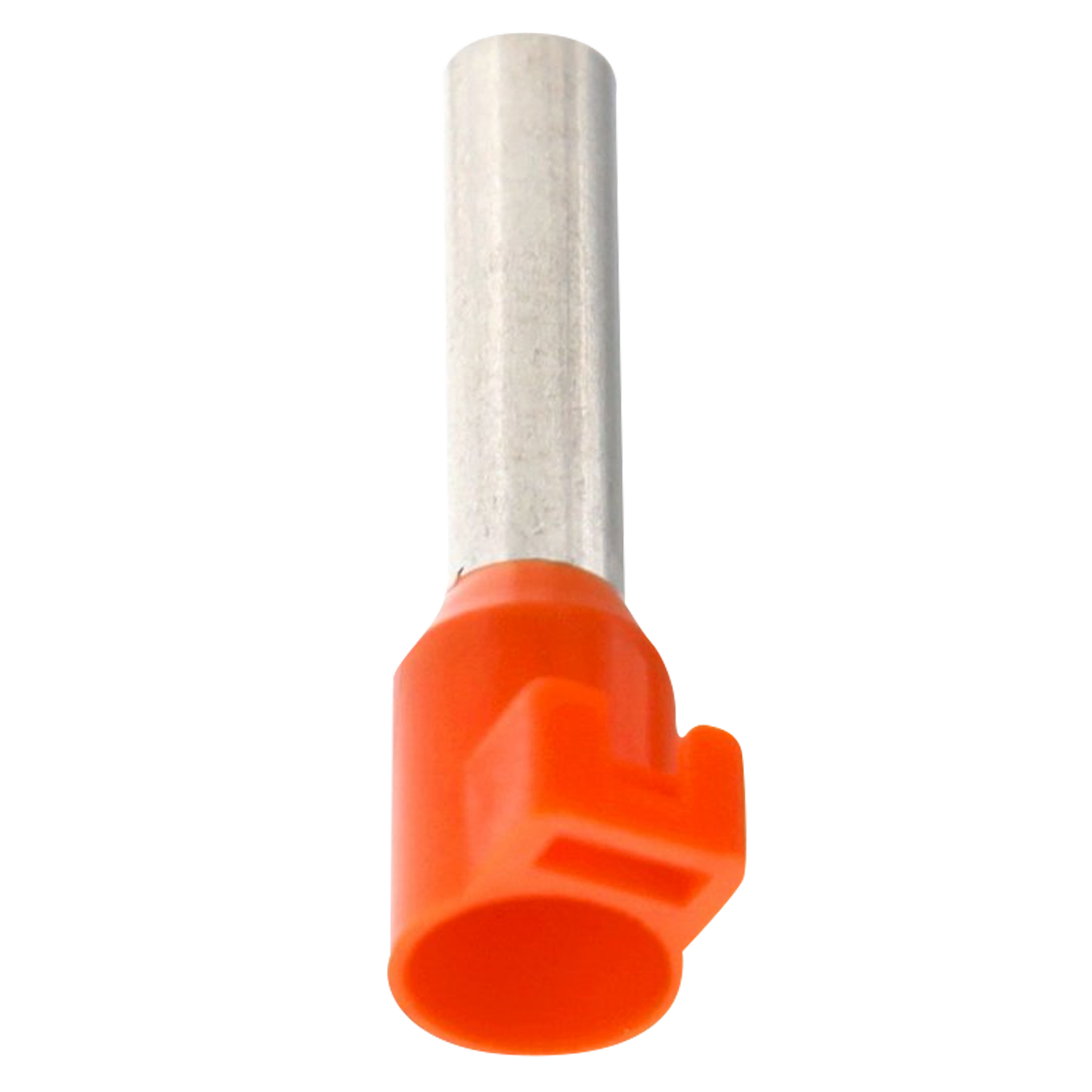 [13281] Puntera Tubular P/Lengueta 4mm2 10mm x100u Naranjas Schneider Electric