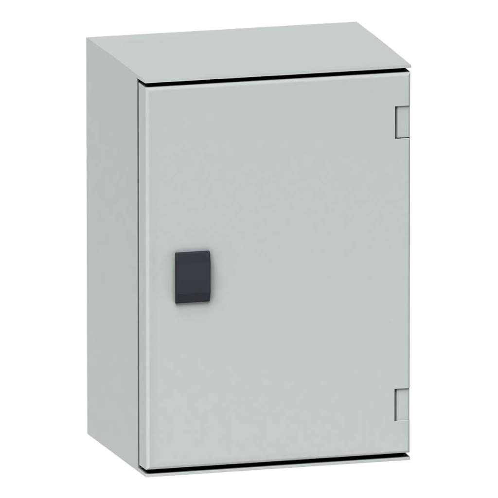 GABINETE EST POLYESTER 310alx215x160mm IP66 S/BANDEJA GRIS NSYPLM32G