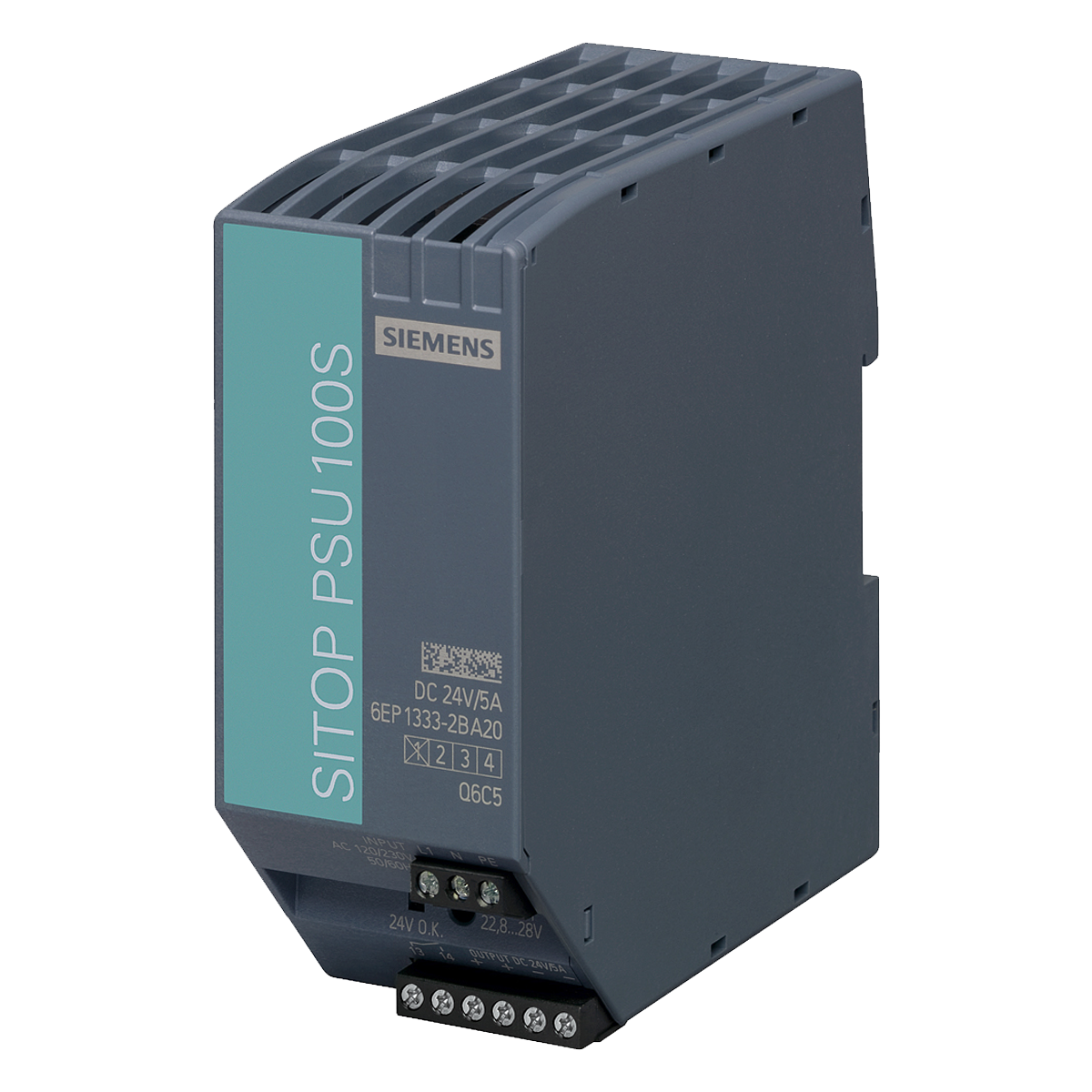 Fuente Monofásica PSU100S Smart E: 220V S: 24VCC 5A Siemens