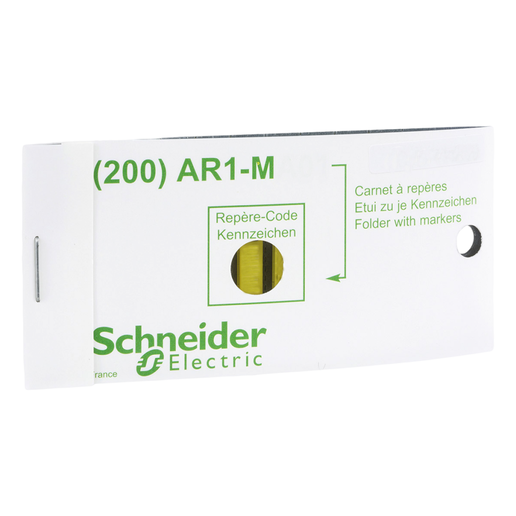 ANILLOS IDENTIFIC. SCHNEIDER X 200 NROS N°1 AR1MA011