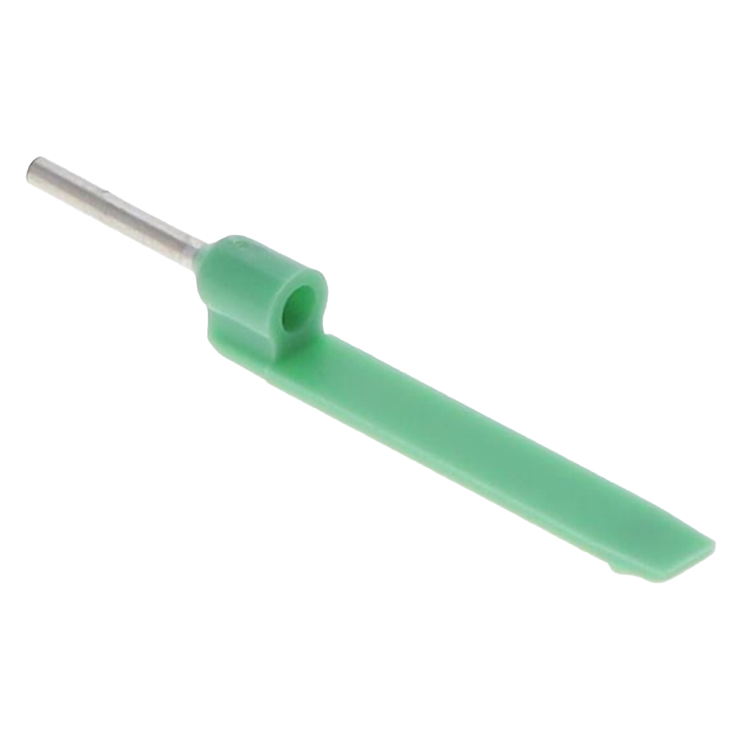 [19003] Puntera Tubular C/Lengüeta 0,34mm 8mm x100u Verdes Schneider Electric