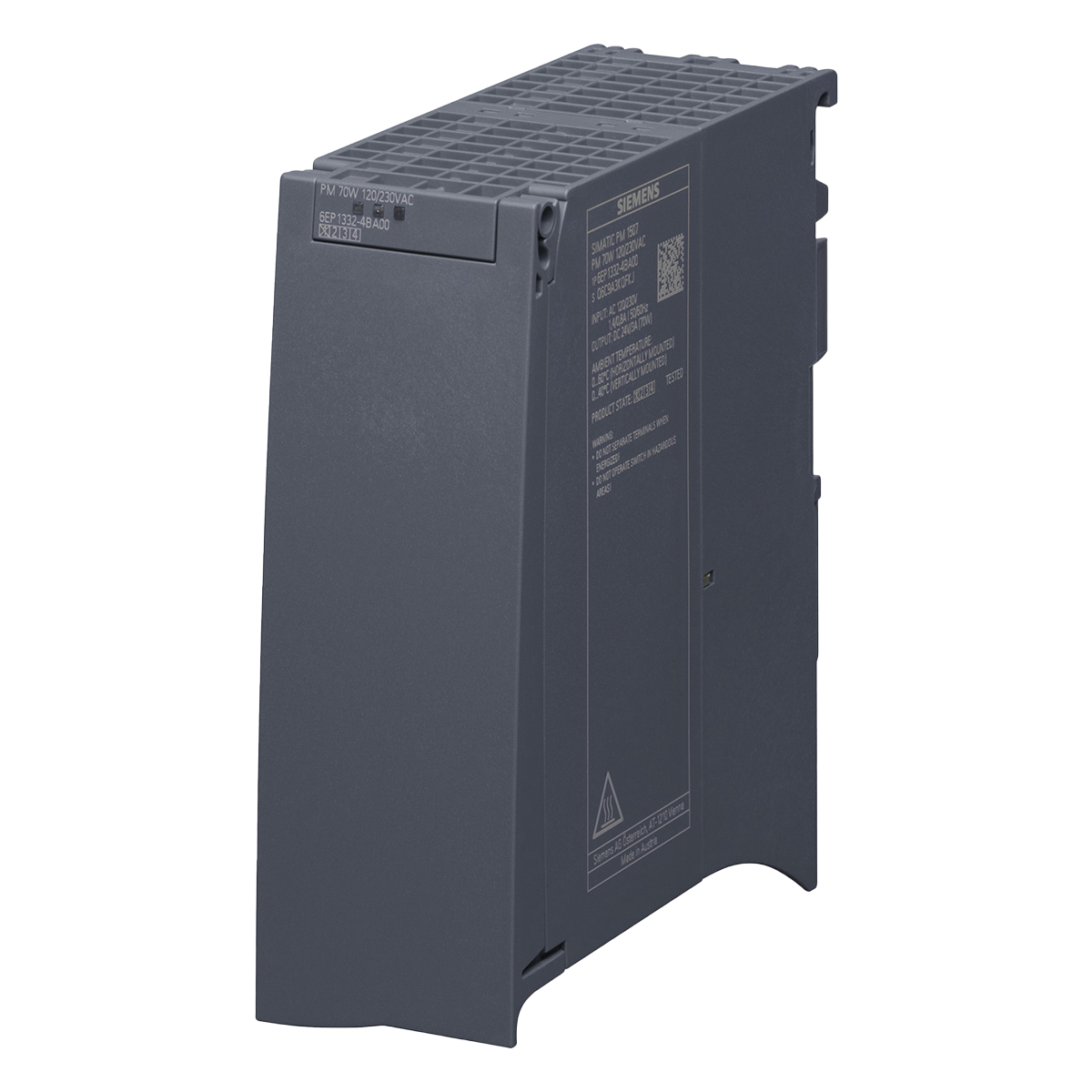 [19810] Fuente S7-1500 PM 1507 E: 120/230V S: 24VCC 3A Siemens