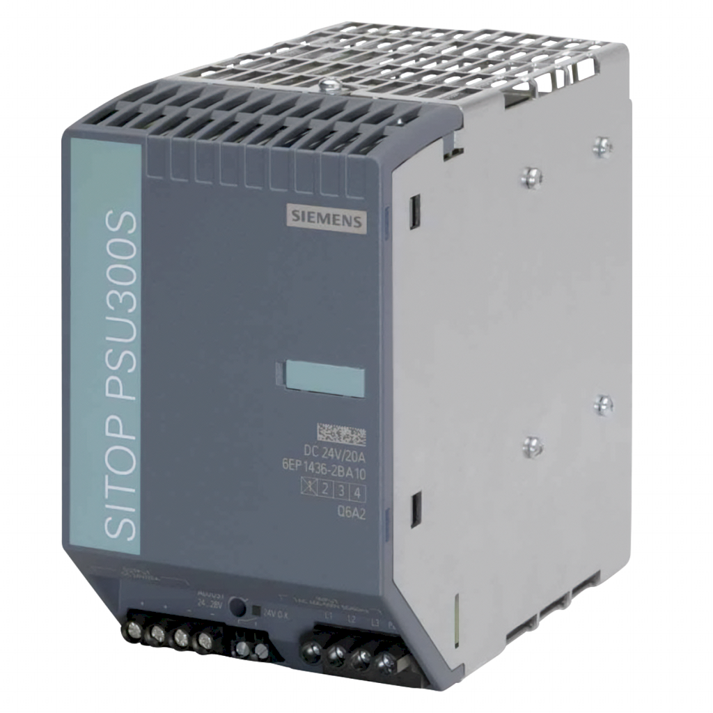 [24820] Fuente Trifásica PSU300S Smart 400/500V 24VCC 20A Siemens