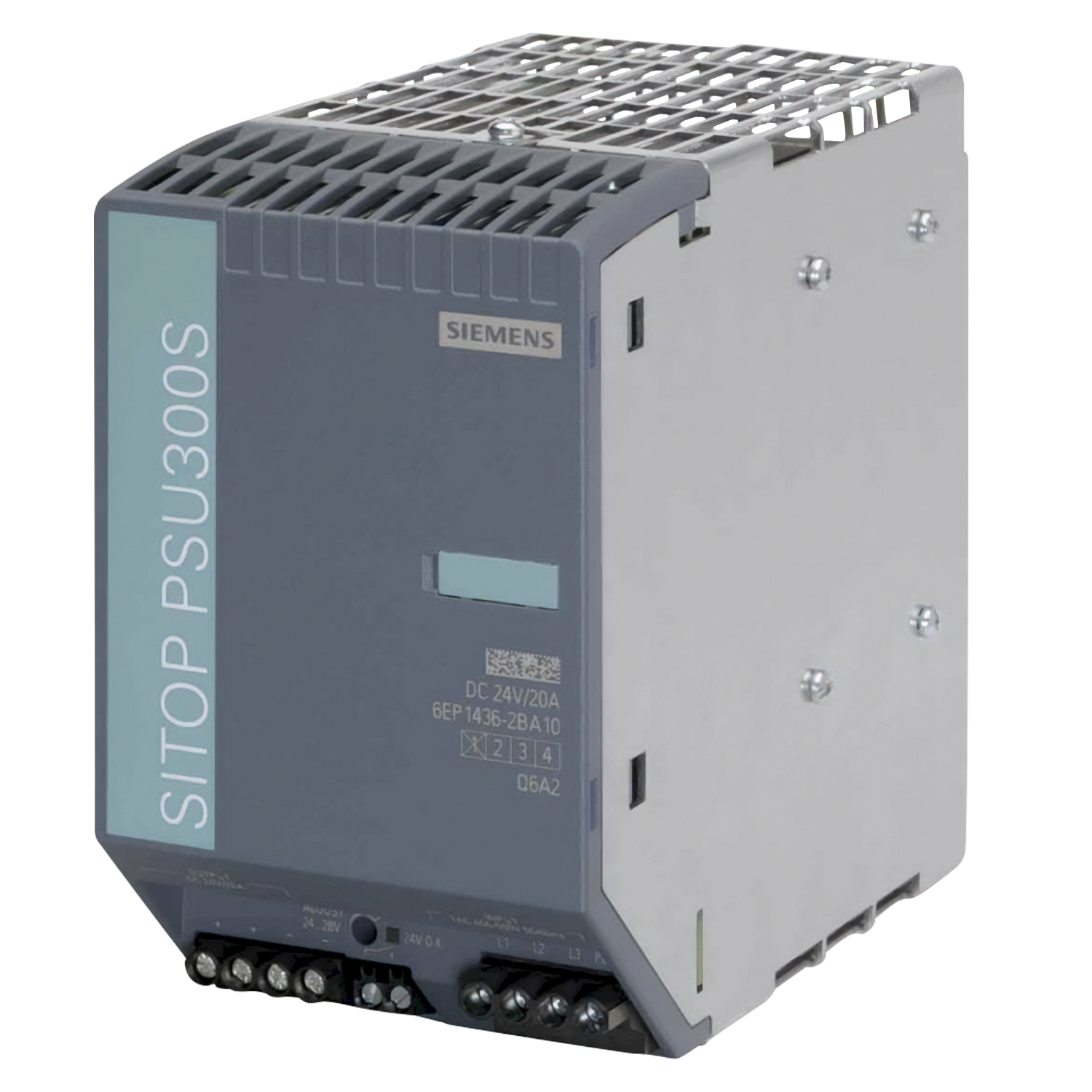 Fuente Trifásica PSU300S Smart 400/500V 24VCC 20A Siemens