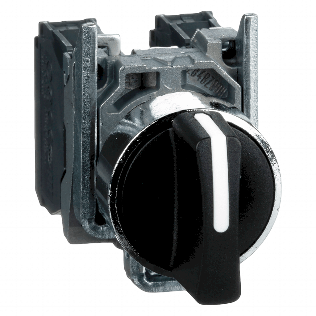 PERILLA XB4 MET 3POS FIJAS 2NA MAN.CORTA XB4BD33