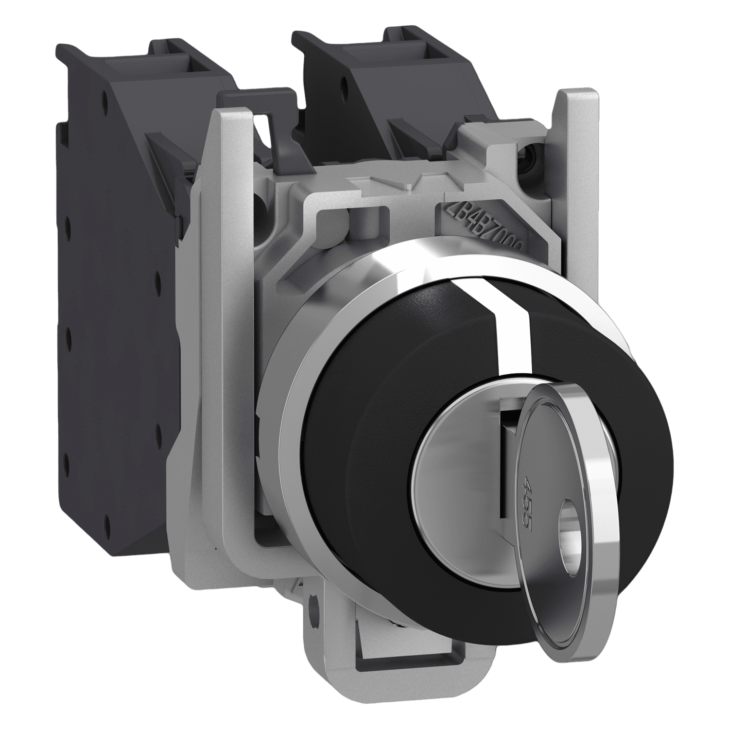 Cerradura XB4 Metálica 3 Posiciones Fijas 2NA Schneider Electric