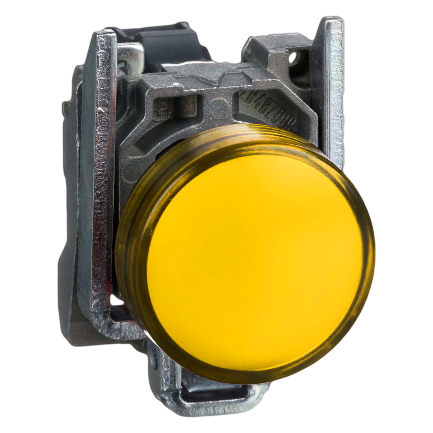 Ojo de Buey XB4 Metalico 24VCA/VCC 22mm Amarillo Schneider Electric