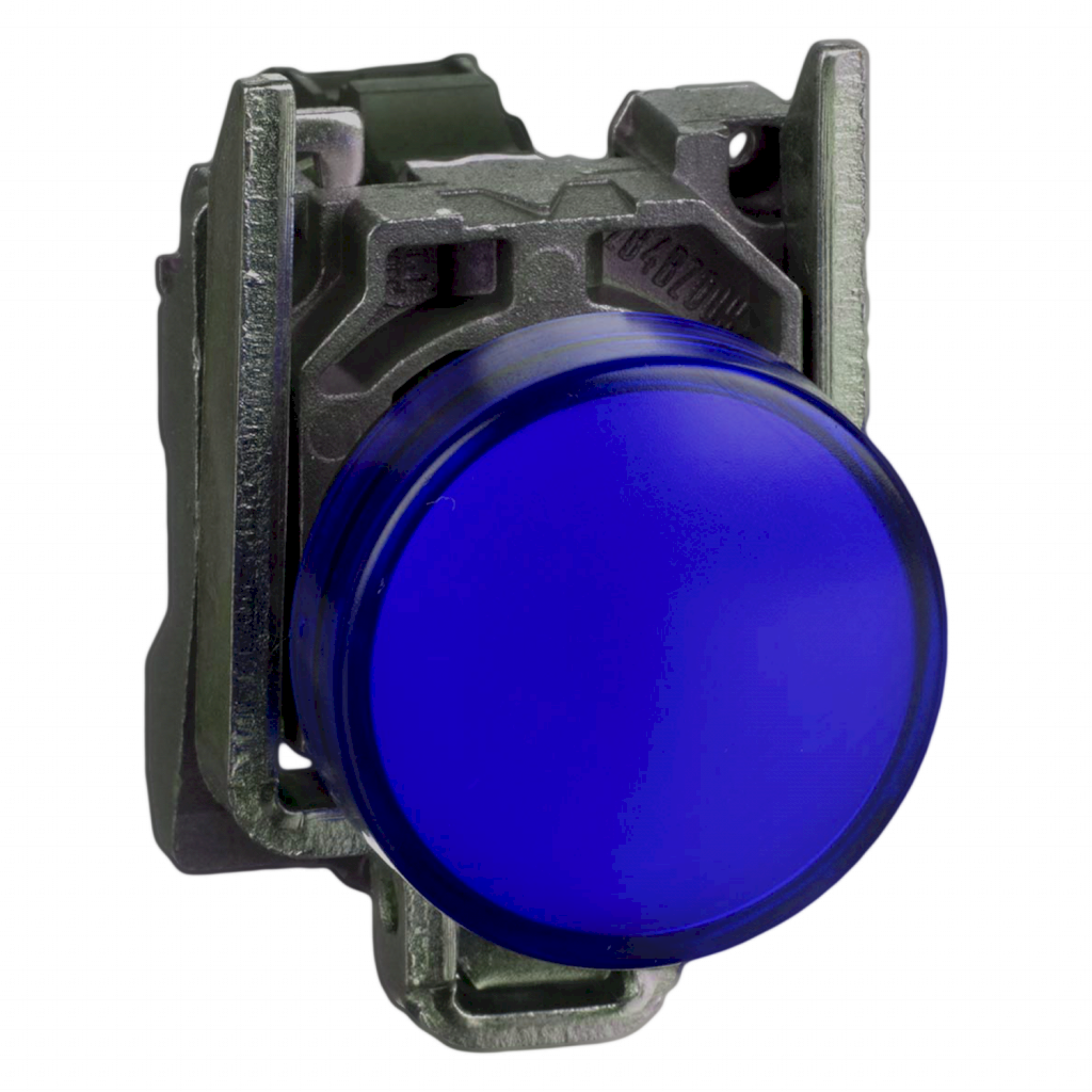 [21354] Ojo De Buey XB4 Metalico 24VCA/VCC 22mm Azul Schneider Electric