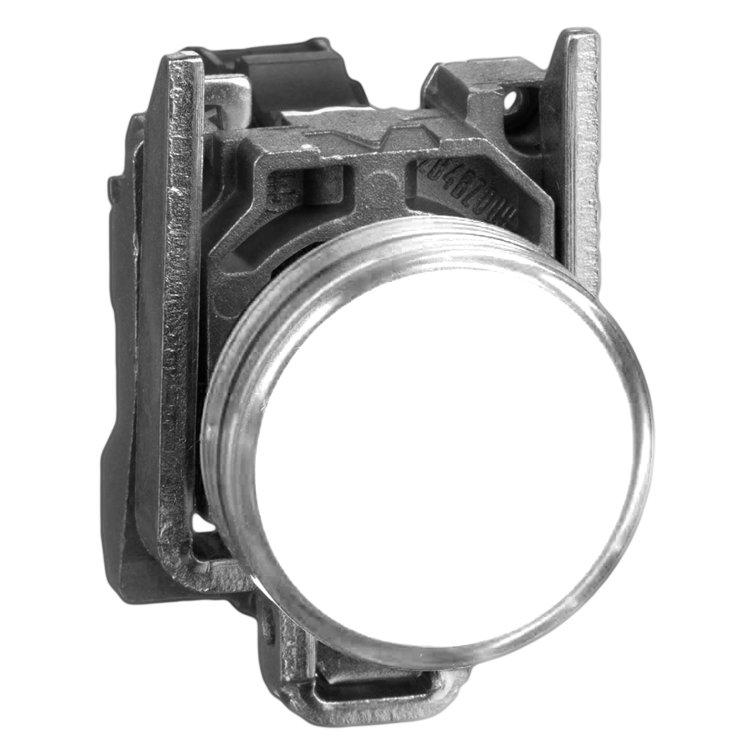 [21355] Ojo de Buey XB4 Metalico 220VCA/VCC 22mm Blanco Schneider Electric