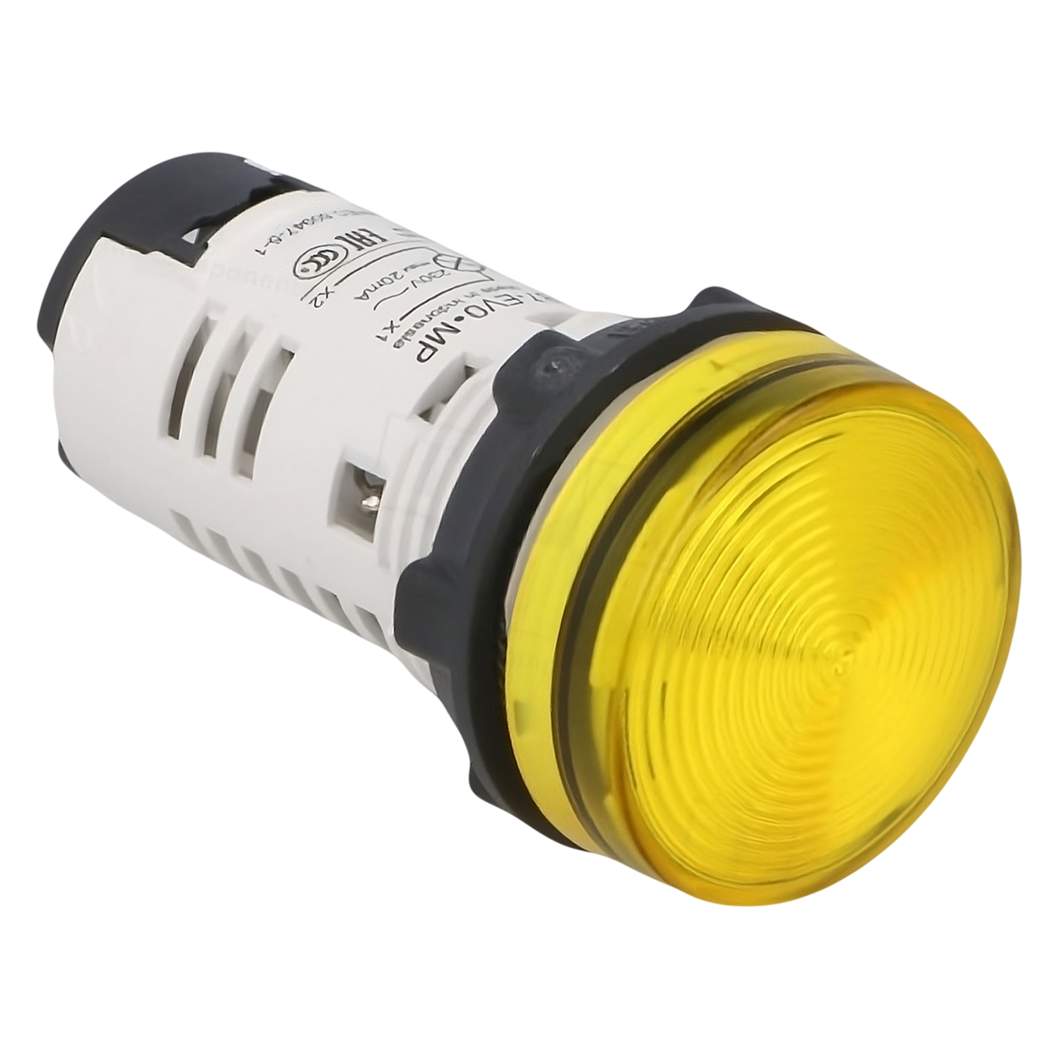 Ojo de Buey XB7 Plástico 220VCA/VCC 22mm Led Amarillo Schneider Electric