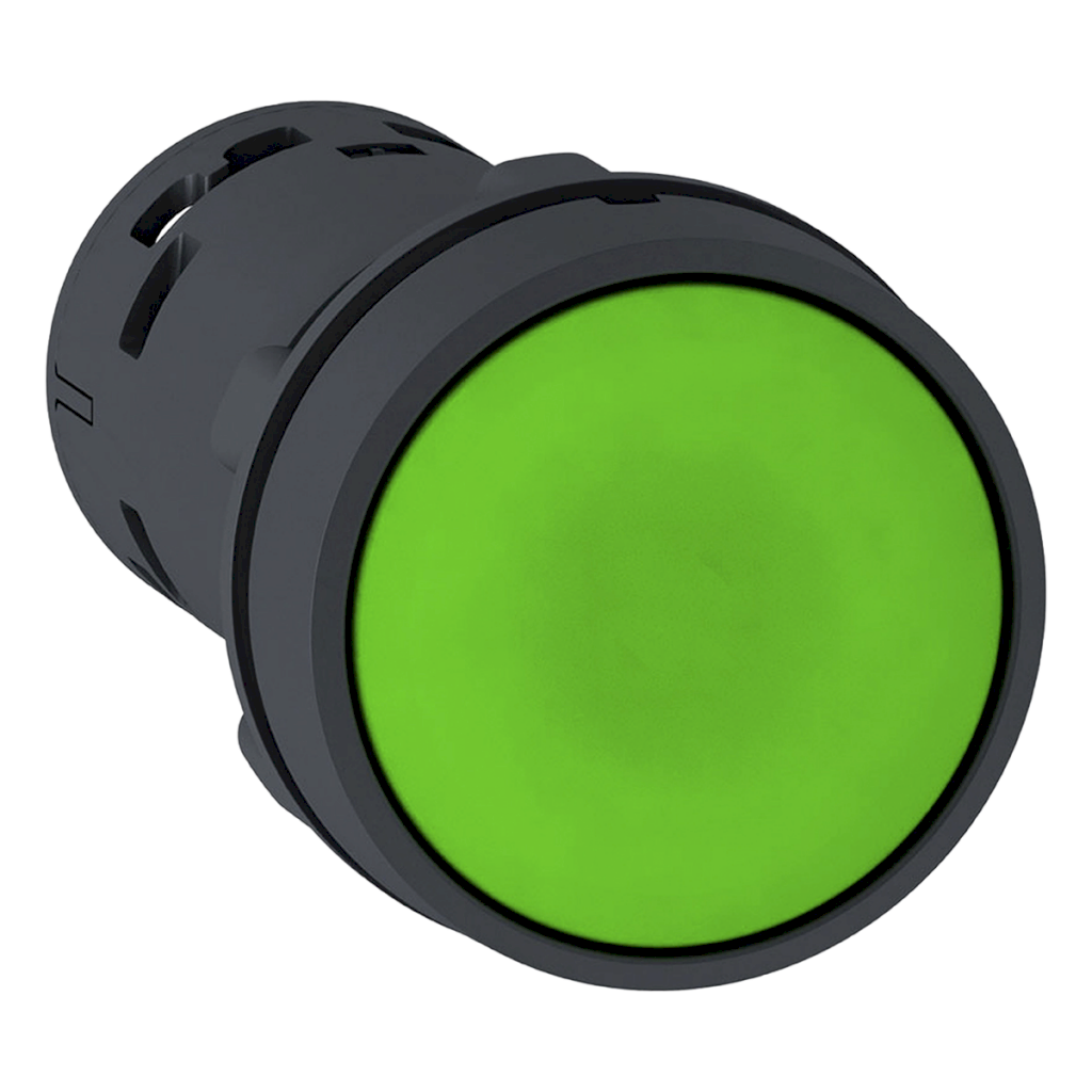 PULSADOR XB7 PCO RASANTE VERDE 1NA XB7NA31