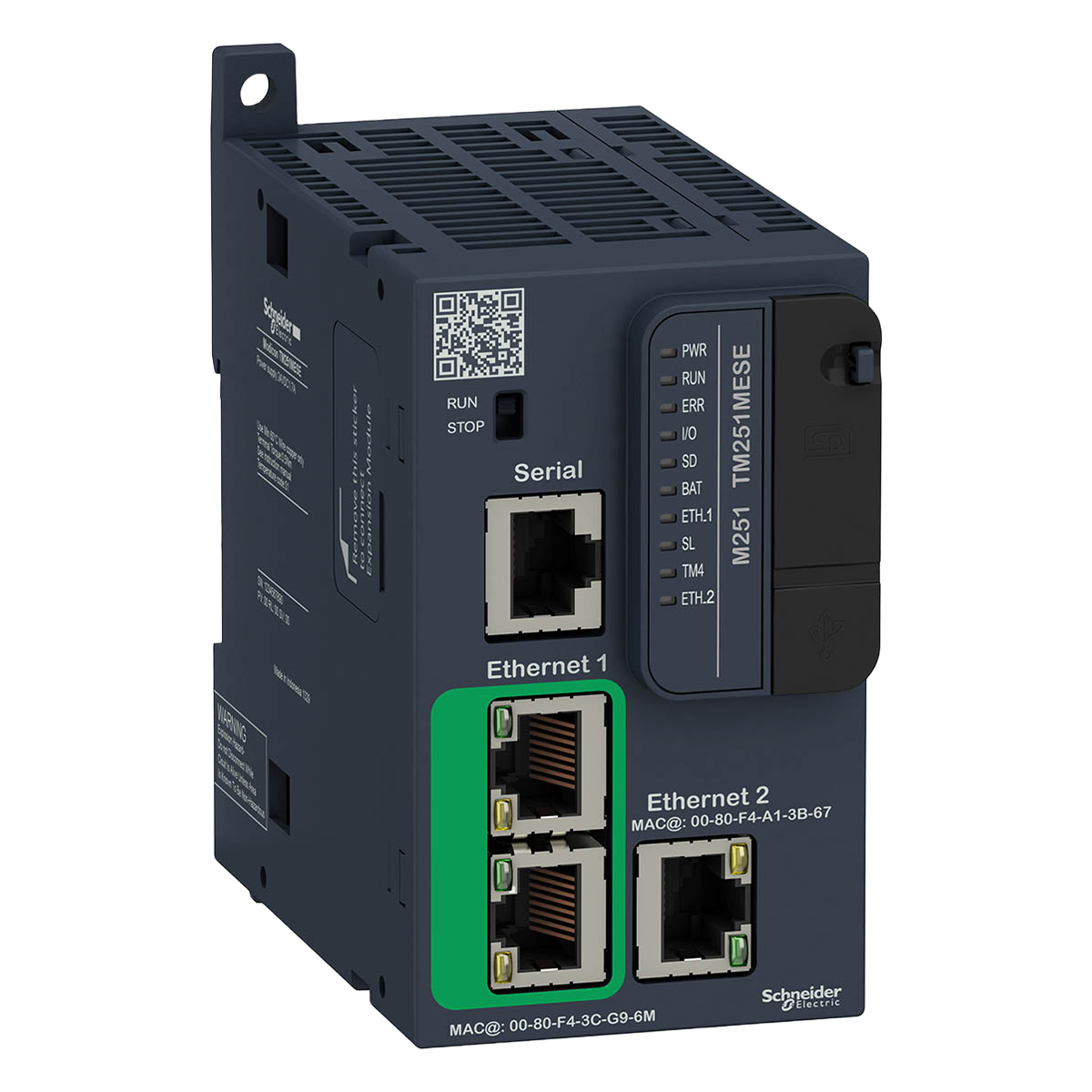 [21736] CPU M251 1xMB RTU 2xMB TCP 24VCC Schneider Electric