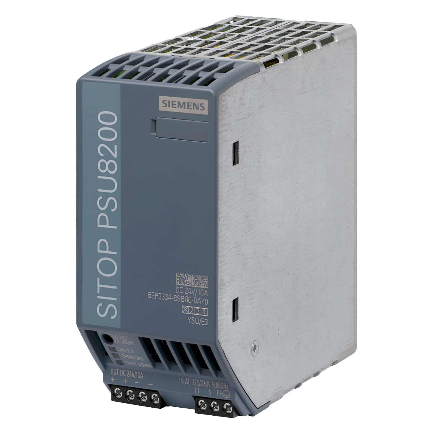 Fuente Monofásica PSU8200 E: 220V S: 24VCC 10A Siemens