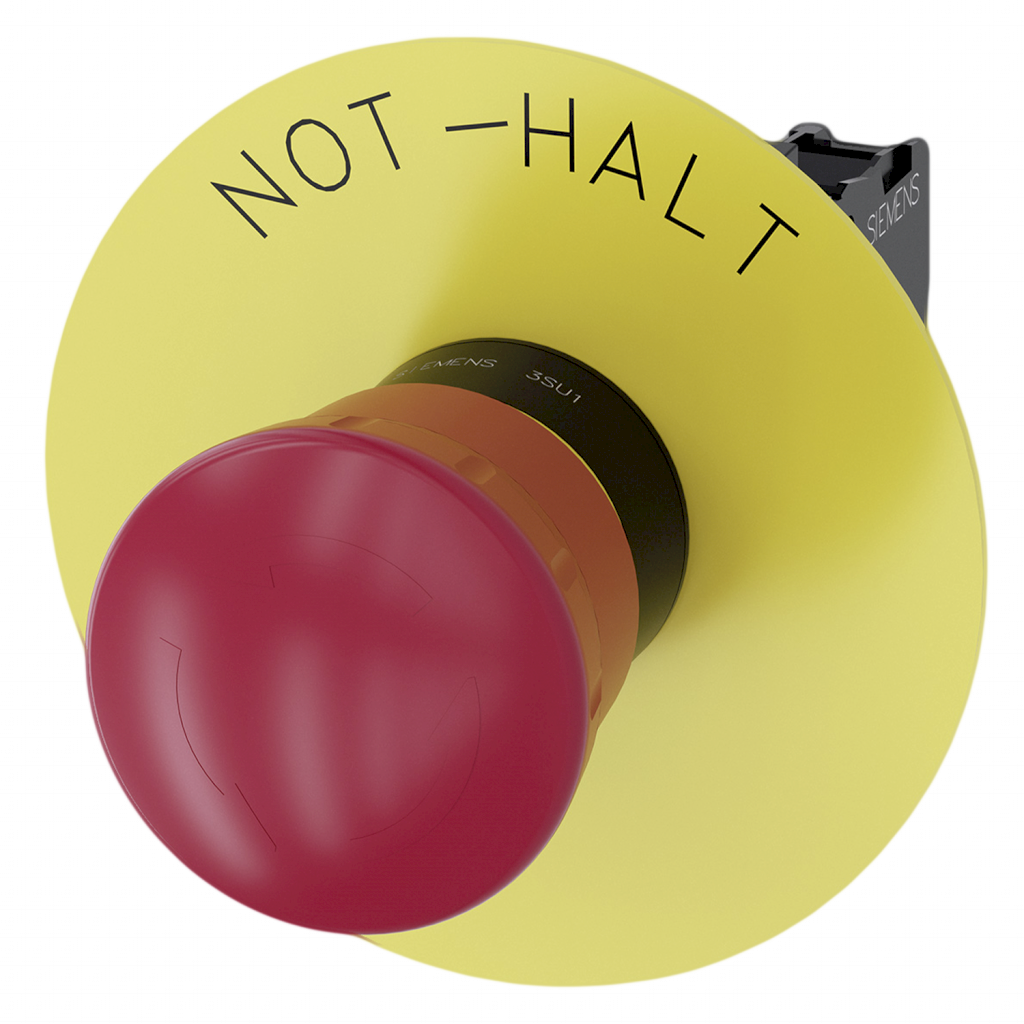 PULSADOR HONGO ACT EMERG. ROJO PULSAR-GIRAR NC 100353755