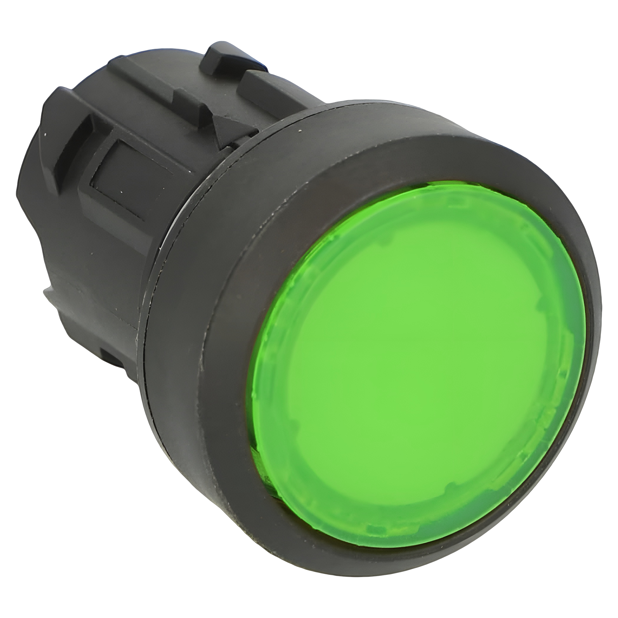 [22834] Cabezal Pulsador 3SU ACT Plástico Luminoso S/Soporte S/Led Verde Siemens