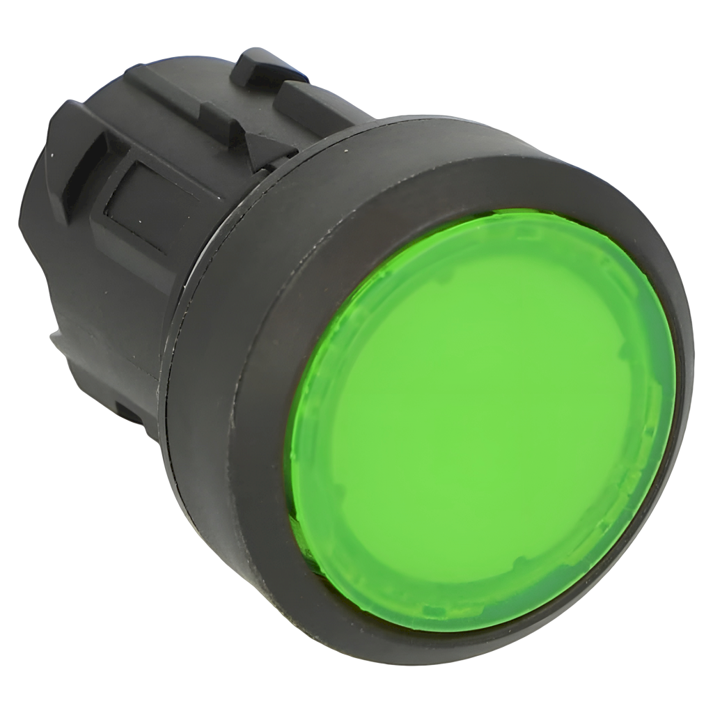 PULSADOR ACT PCO LUMINOSO S/SOP S/LED VERDE 3SU1001-0AB40-0AA0