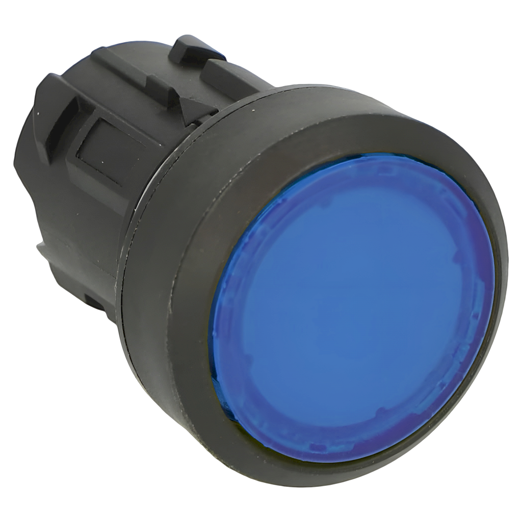 PULSADOR ACT PCO LUMINOSO S/SOP S/LED AZUL 100353753