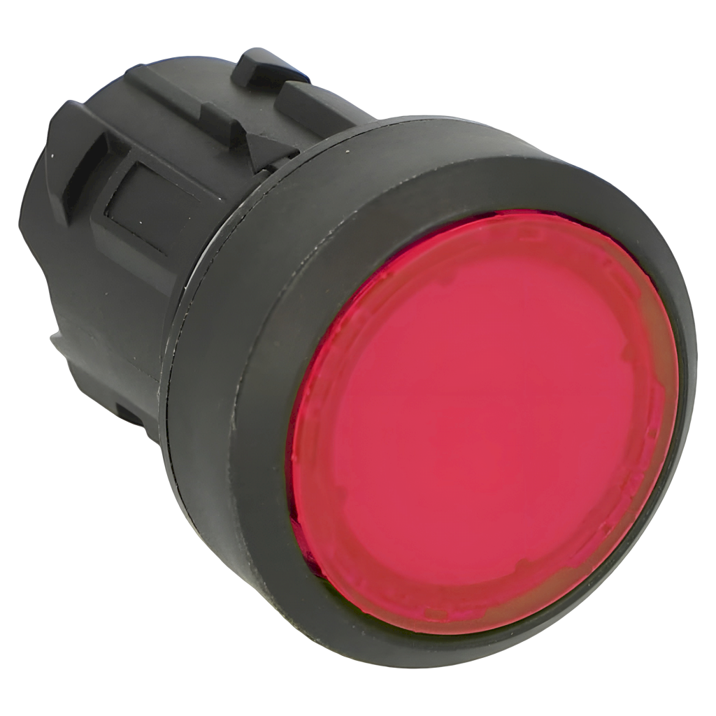 PULSADOR ACT PCO LUMINOSO S/SOP S/LED ROJO 100353750
