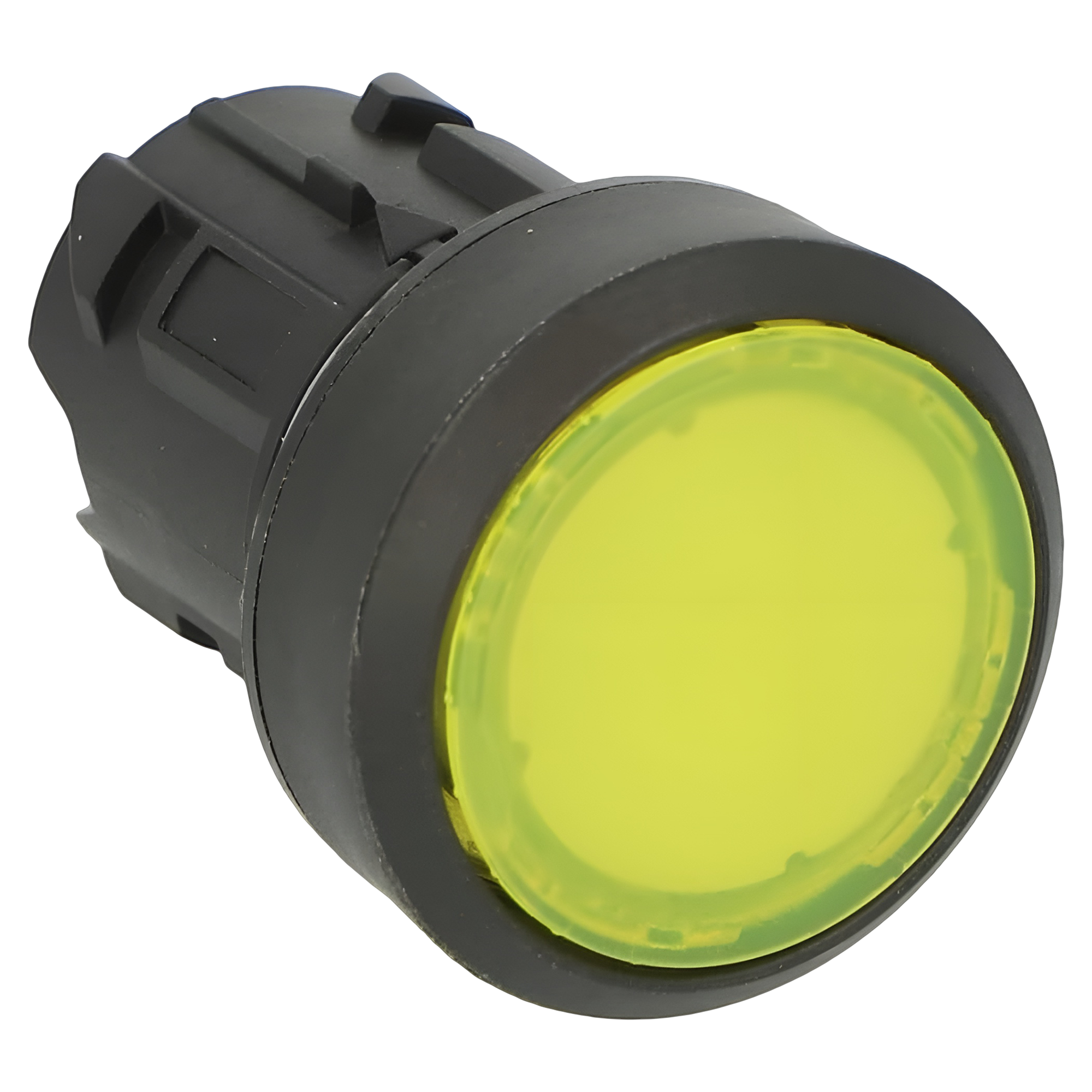 [24011] Cabezal Pulsador 3SU ACT Plástico Luminoso S/Soporte S/Led Amarillo Siemens