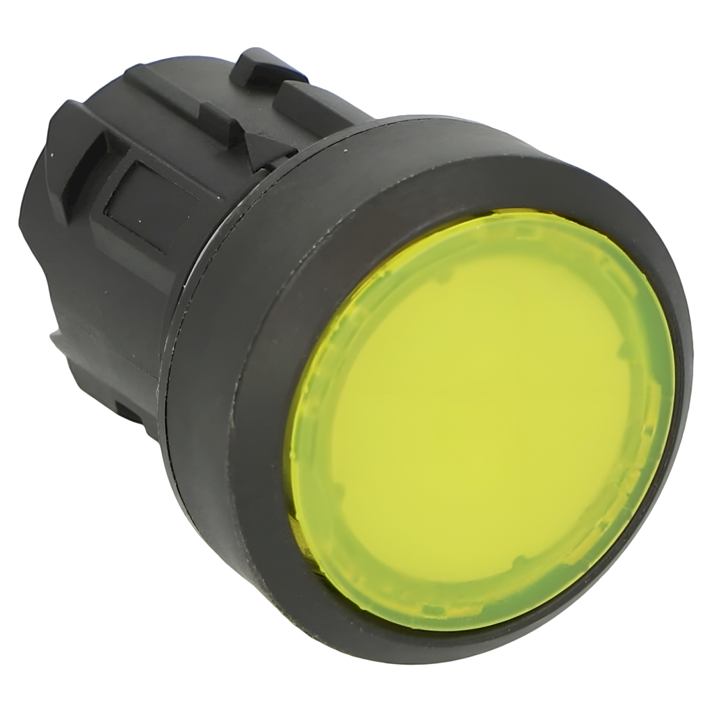 Cabezal Pulsador 3SU ACT Plástico Luminoso S/Soporte S/Led Amarillo Siemens