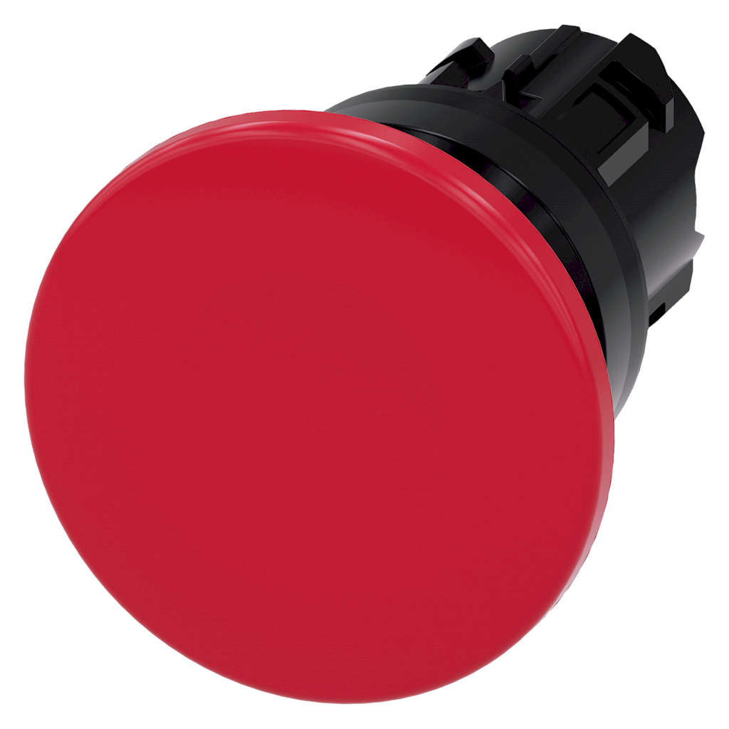 PULSADOR HONGO ACT ROJO S/RET S/SOP 40 mm 100353733